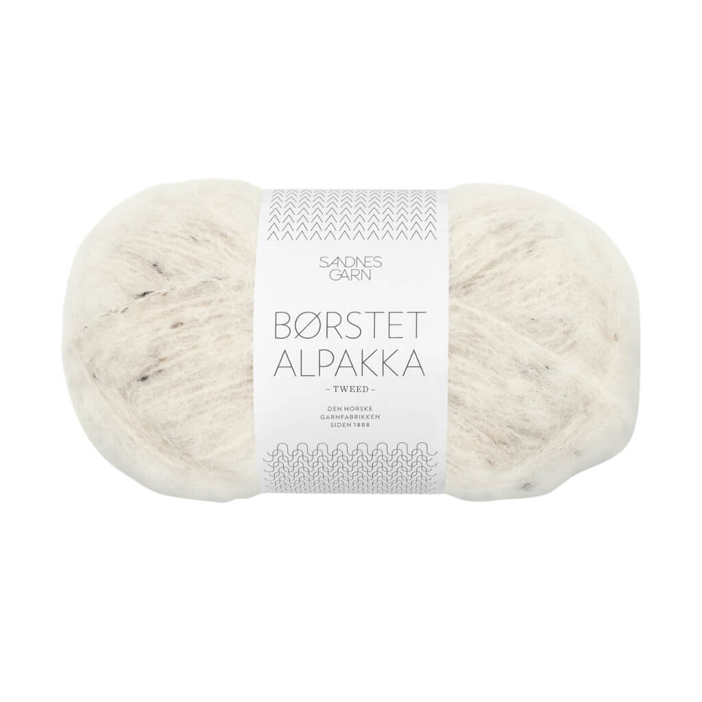 Sandnes Garn Sandnes Børstet Alpakka - 50g, Farbe 2523 Nature Tweed – Alpaka und Synthetik bei Lieblingsgarn