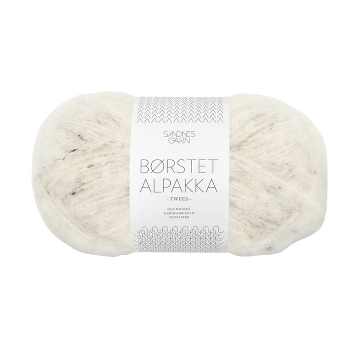 Sandnes Garn Sandnes Børstet Alpakka - 50g, Farbe 2523 Nature Tweed – Alpaka und Synthetik bei Lieblingsgarn