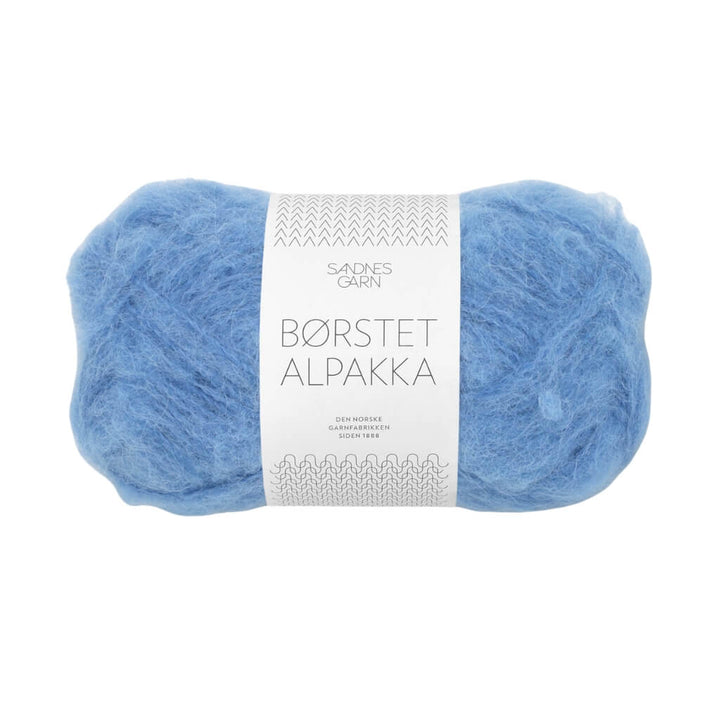 Sandnes Garn Sandnes Børstet Alpakka - 50g, Farbe 6044 Regatta – Alpaka und Synthetik bei Lieblingsgarn