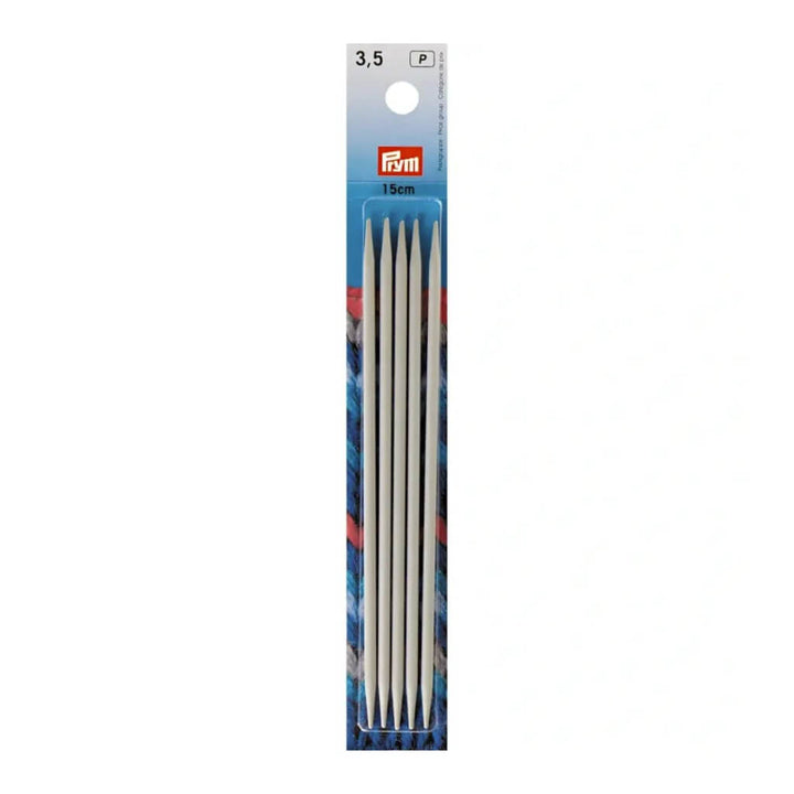 Prym Strumpfstricknadeln ALU 10 - 40 cm, Farbe 15 – Metall bei Lieblingsgarn