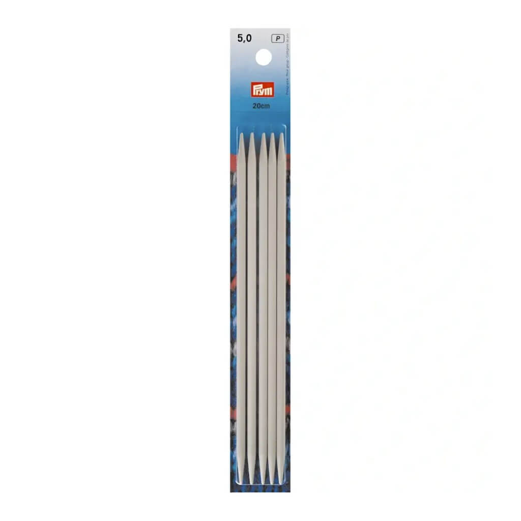 Prym Strumpfstricknadeln ALU 10 - 40 cm, Farbe 20 – Metall bei Lieblingsgarn