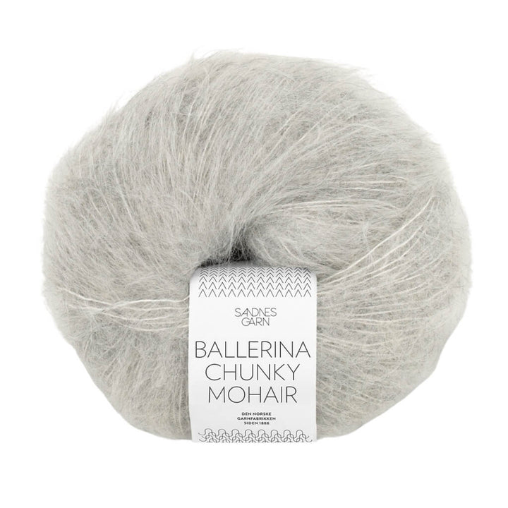 Sandnes Garn Ballerina Chunky Mohair, Farbe 1022 gramelert – Mohair, Schurwolle und Synthetik bei Lieblingsgarn