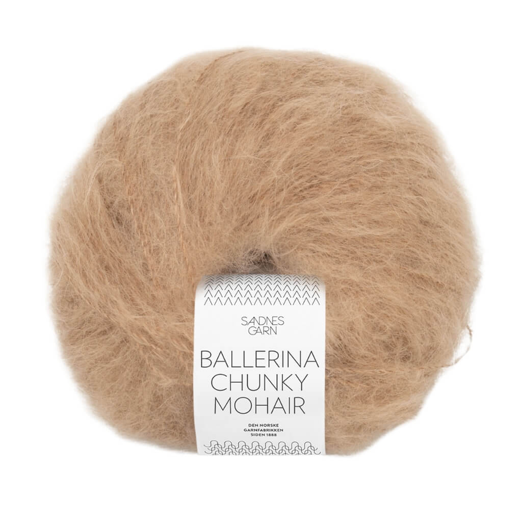 Sandnes Garn Ballerina Chunky Mohair, Farbe 3031 camel – Mohair, Schurwolle und Synthetik bei Lieblingsgarn