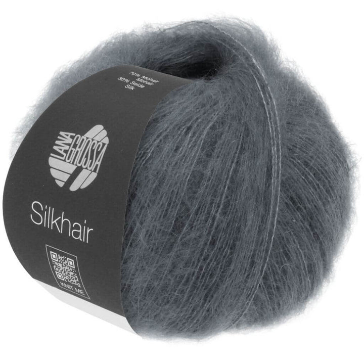 Lana Grossa 012 - Dunkelgrau Lana Grossa Silkhair Lieblingsgarn