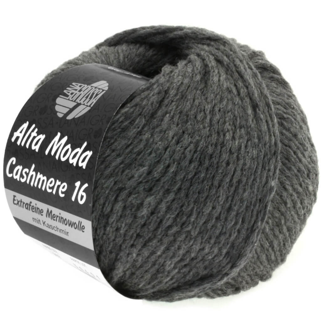 Lana Grossa 13 - Nachtgrau Lana Grossa Alta Moda Cashmere 16 50g Lieblingsgarn