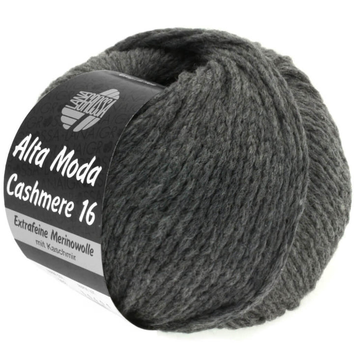 Lana Grossa 13 - Nachtgrau Lana Grossa Alta Moda Cashmere 16 50g Lieblingsgarn