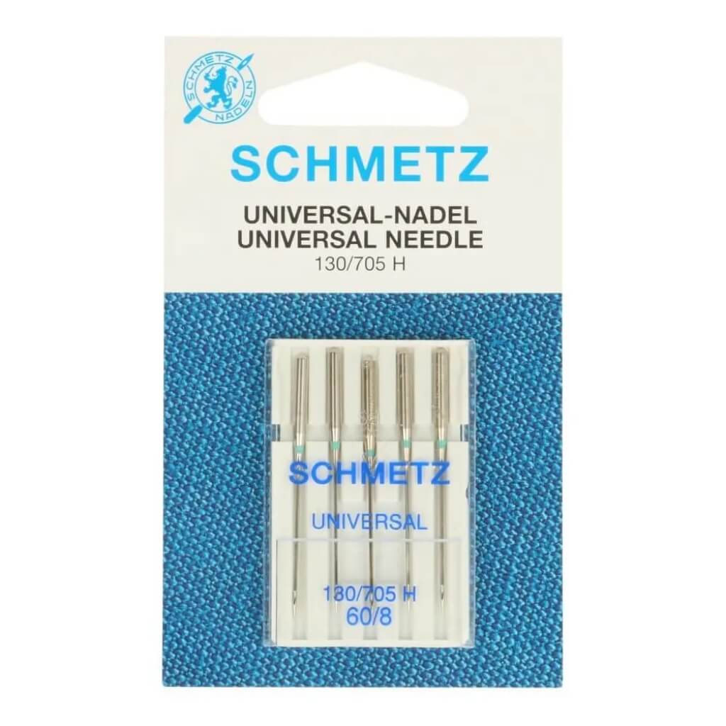 Schmetz 130/705 H Universal Nadeln - 5-er Set, Farbe 60/8 – Metall bei Lieblingsgarn
