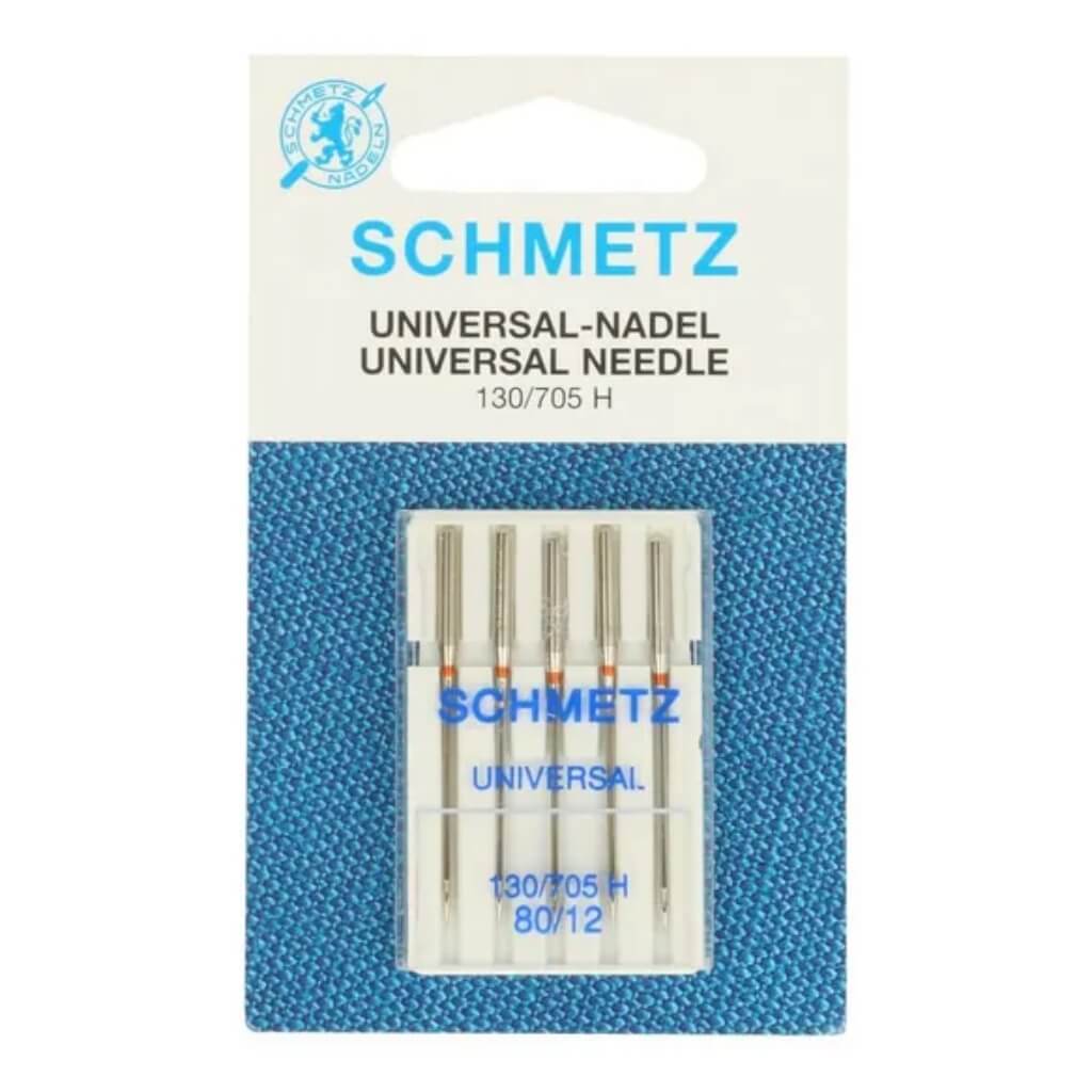 Schmetz 130/705 H Universal Nadeln - 5-er Set, Farbe 80/12 – Metall bei Lieblingsgarn