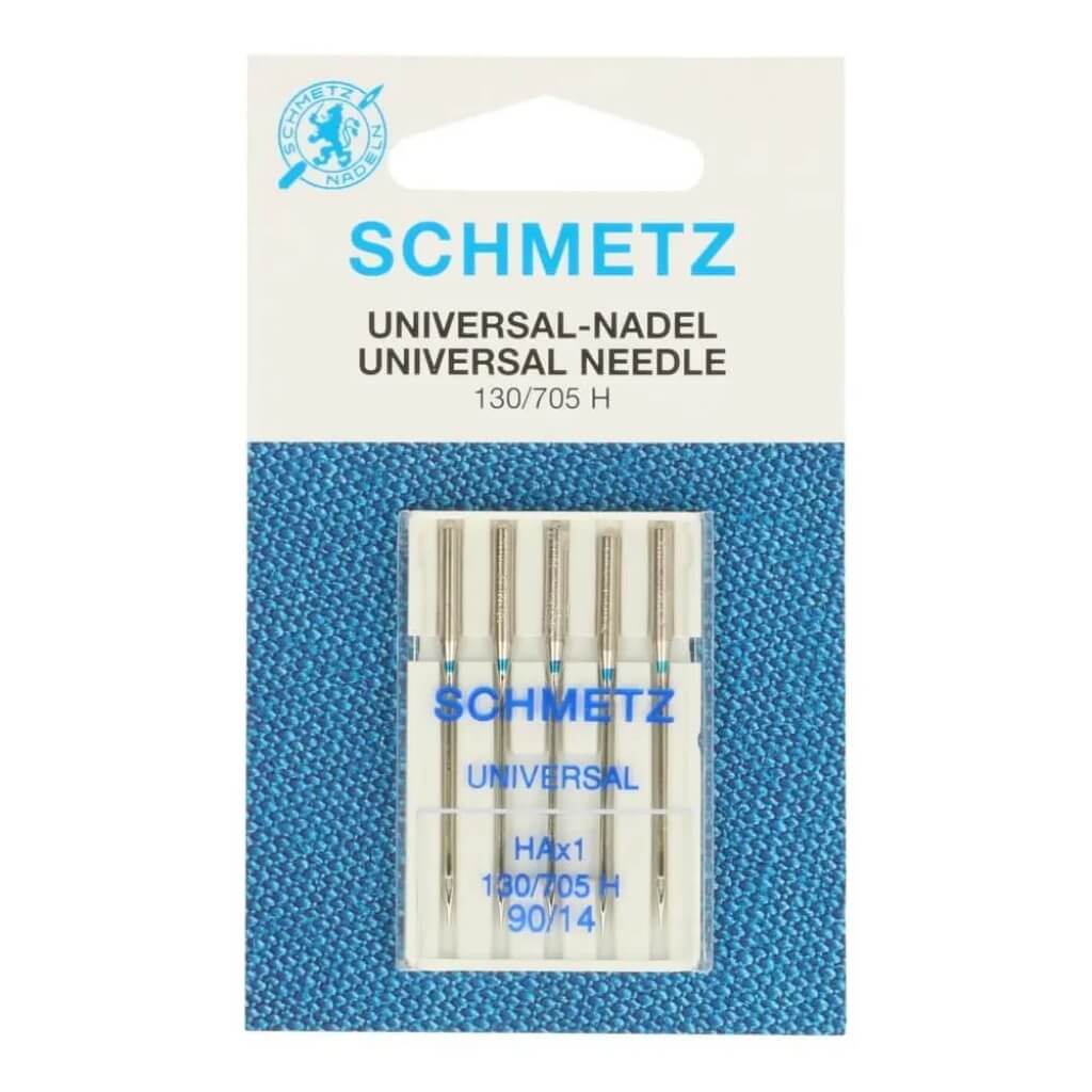 Schmetz 130/705 H Universal Nadeln - 5-er Set, Farbe 90/14 – Metall bei Lieblingsgarn
