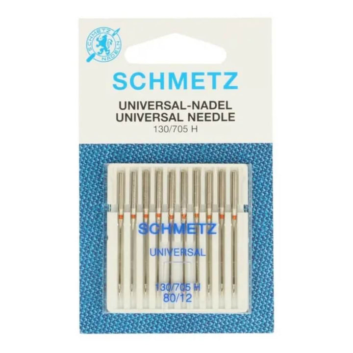 Schmetz 130/705 H Universal Nadeln - 10-er Set, Farbe 80 – Metall bei Lieblingsgarn