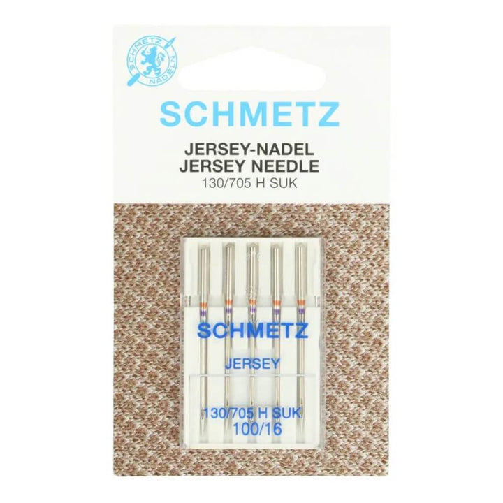 Schmetz Nähmaschinennadel 130/705 Jersey, Farbe 100 – Metall bei Lieblingsgarn