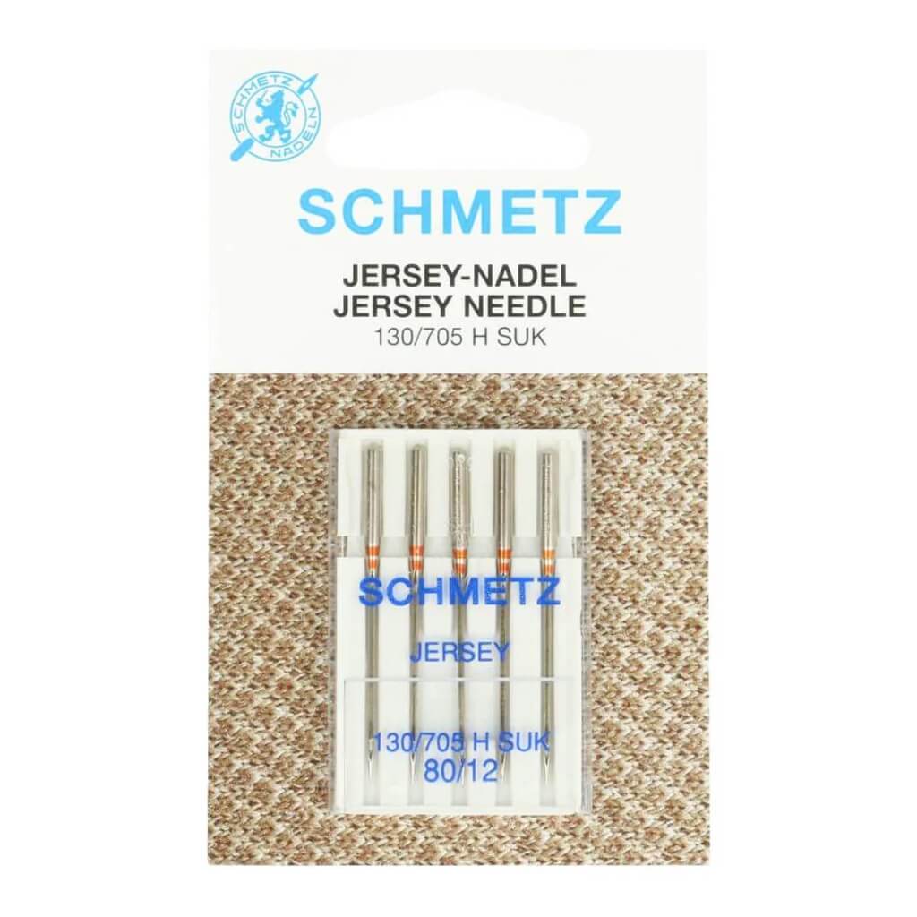 Schmetz Nähmaschinennadel 130/705 Jersey, Farbe 80 – Metall bei Lieblingsgarn