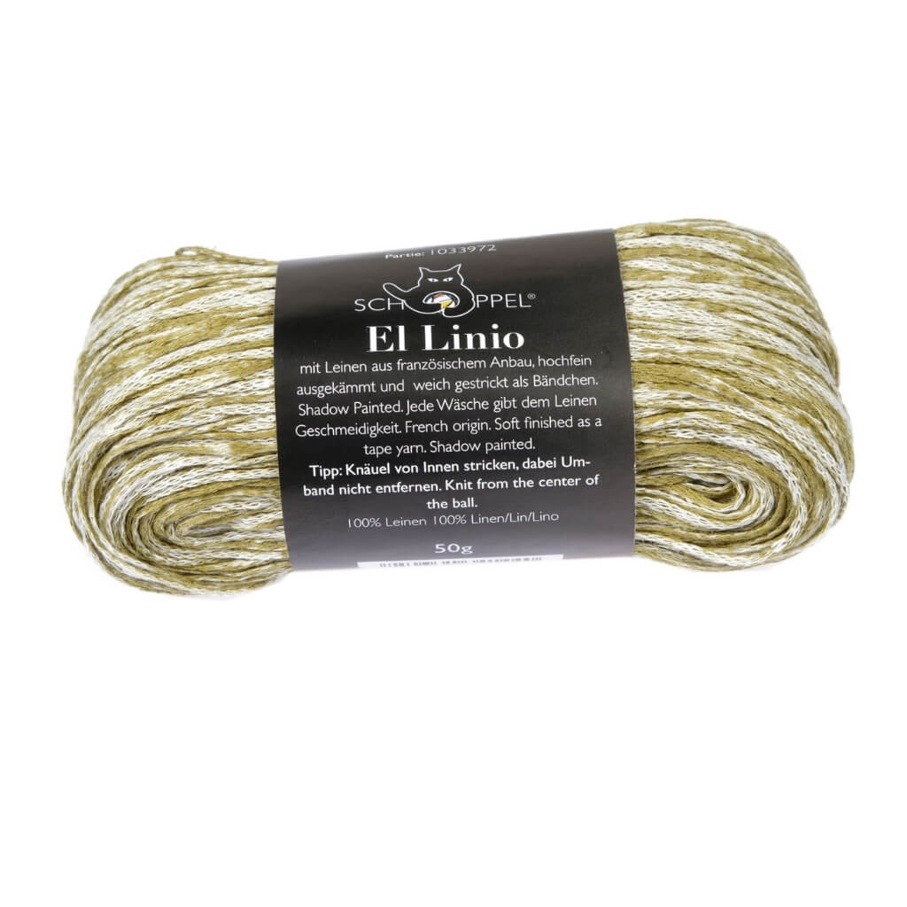 Schoppel Wolle El Linio, Farbe 2635 Findling – Leinen bei Lieblingsgarn