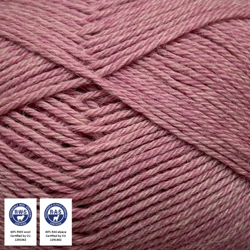 CaMaRose Lovfald, Farbe 1450 Rosa – Alpaka und Merino bei Lieblingsgarn