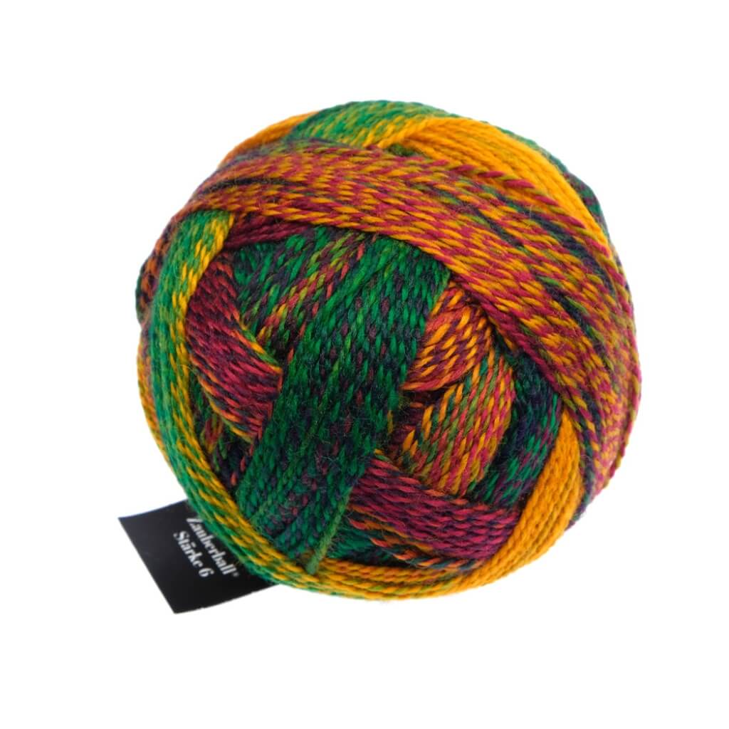 Schoppel Wolle Zauberball Stärke 6, Farbe 1505 Kunterbunt – Schurwolle und Synthetik bei Lieblingsgarn