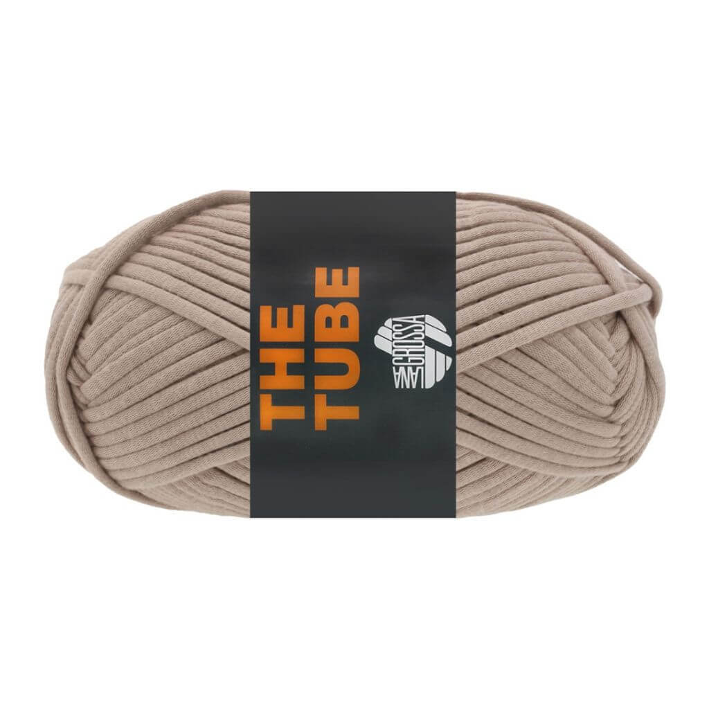 Lana Grossa The Tube, Farbe 23 Taupe – Baumwolle und Synthetik bei Lieblingsgarn