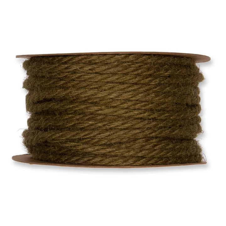 Halbach Jutegarn 5 mm x 20 m, Farbe 29 olive green – Jute bei Lieblingsgarn
