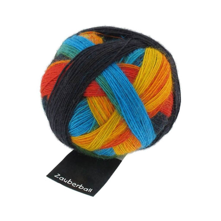 Schoppel Wolle Zauberball, Farbe 1564 Frische Fische – Schurwolle und Synthetik bei Lieblingsgarn