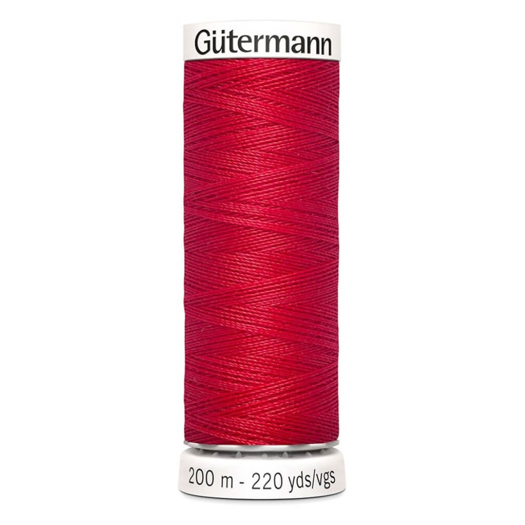Gütermann Nähfaden Mara Allesnäher 200 m, Farbe 156 hochrot – Synthetik bei Lieblingsgarn