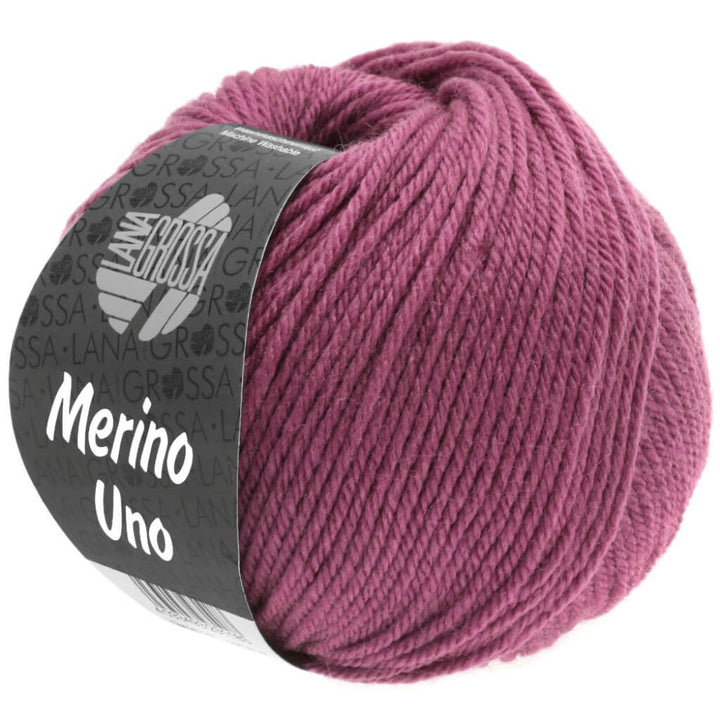 Lana Grossa Merino Uno 50 g, Farbe 17 Mauve – Merino bei Lieblingsgarn