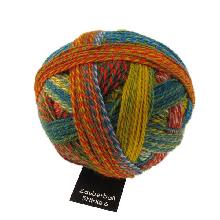 Schoppel Wolle Zauberball Stärke 6, Farbe 1701 Papagei – Schurwolle und Synthetik bei Lieblingsgarn