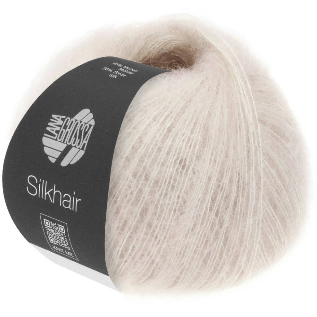 Lana Grossa 018 - Hellbeige Lana Grossa Silkhair Lieblingsgarn