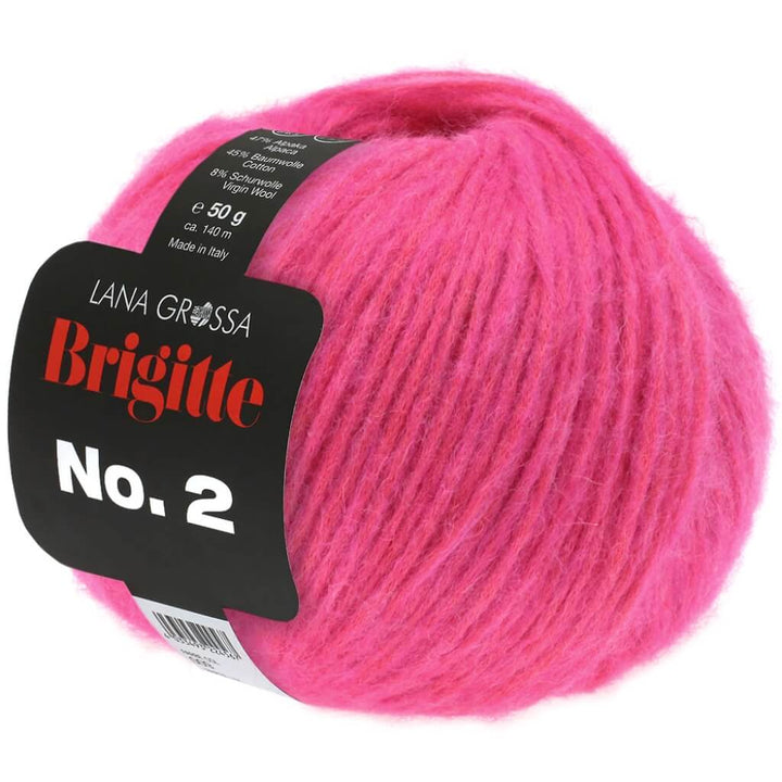 Lana Grossa 19 - Pink Lana Grossa Brigitte No. 2 50 g Lieblingsgarn