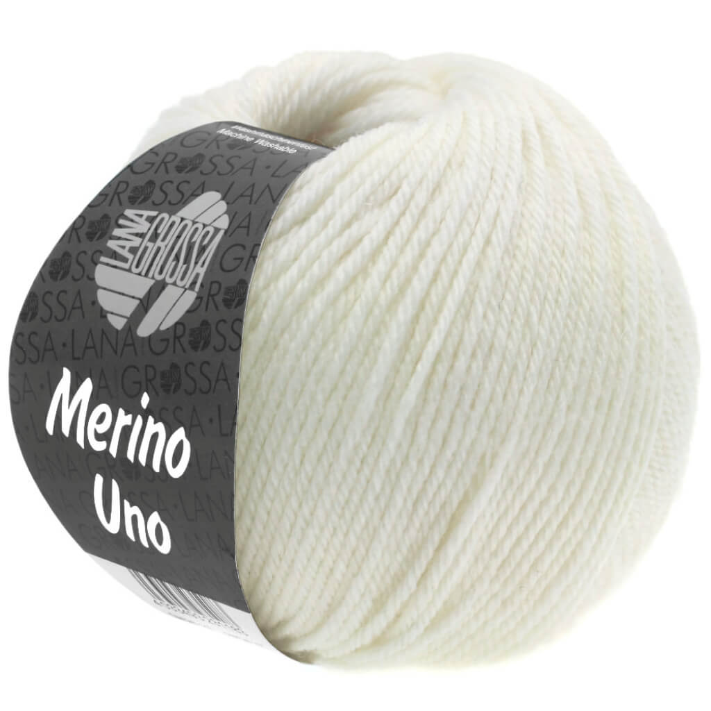 Lana Grossa Merino Uno 50 g, Farbe 2 Ecru – Merino bei Lieblingsgarn