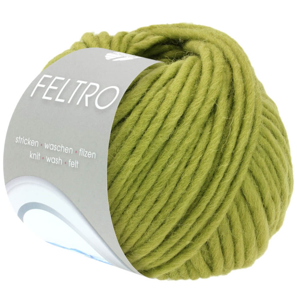 Lana Grossa 21 - Oliv Lana Grossa Feltro 50g Lieblingsgarn