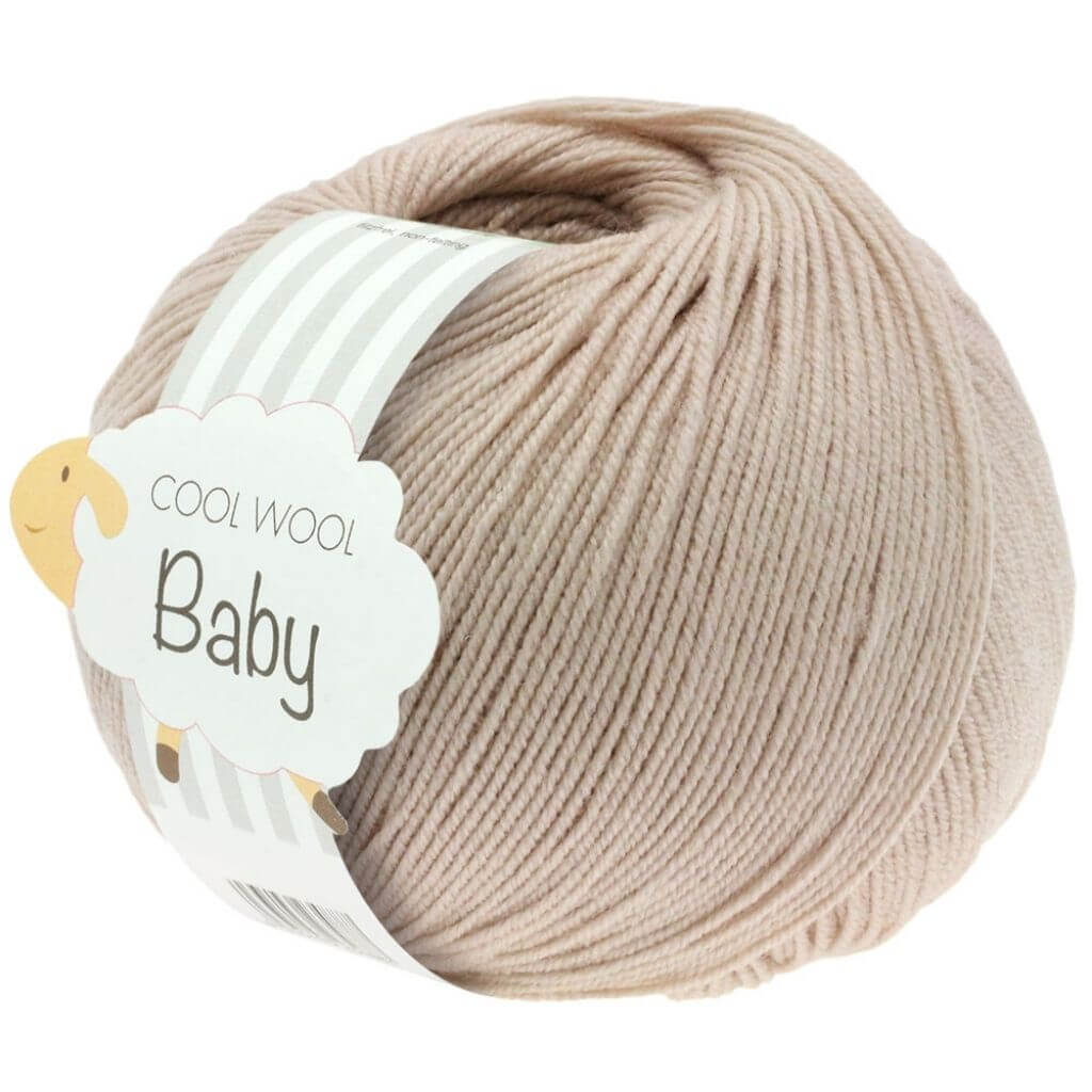 Lana Grossa 212 - Beige Lana Grossa Cool Wool Baby 50 g Lieblingsgarn