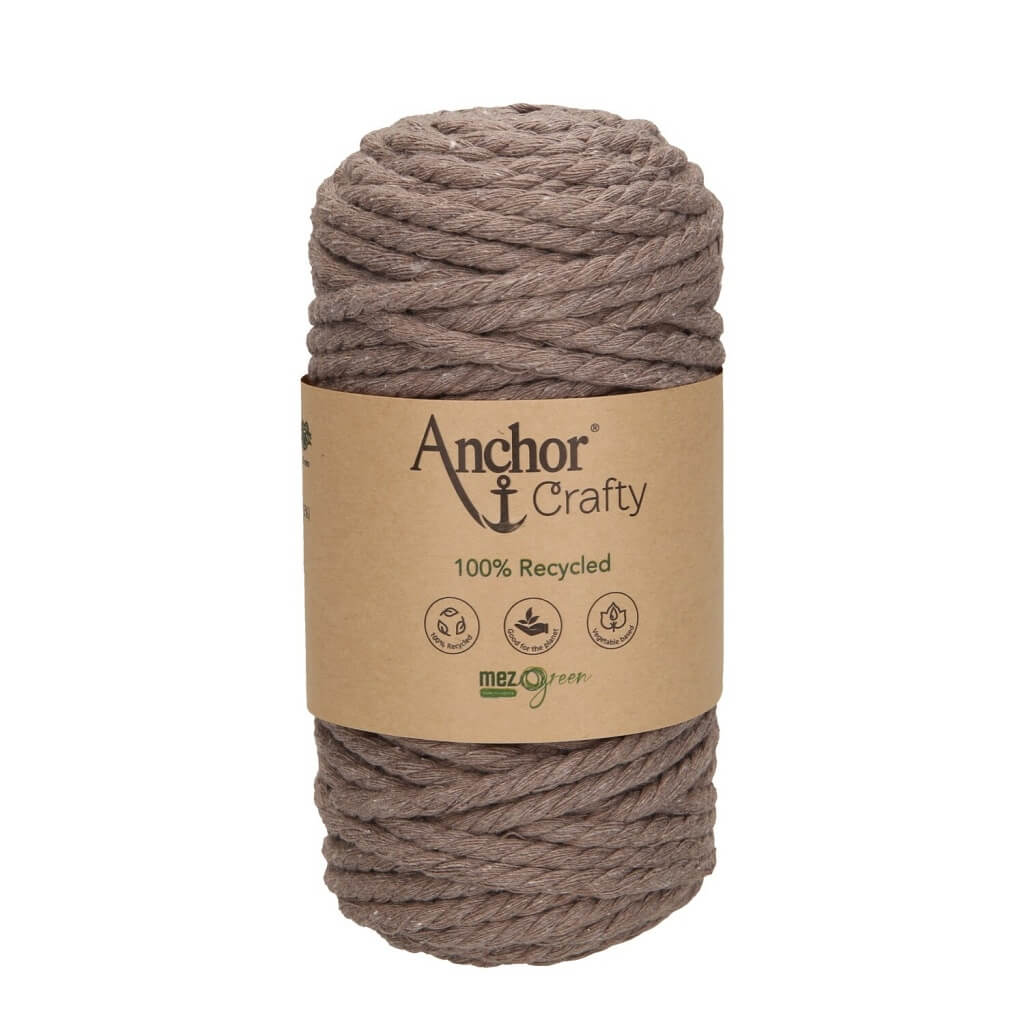 Anchor Crafty Makramee Garn 5 mm, Farbe 107 Cinnamon – Baumwolle und Polyester bei Lieblingsgarn