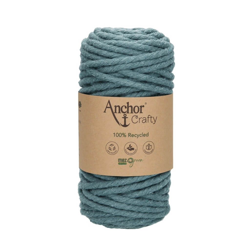Anchor Crafty Makramee Garn 5 mm, Farbe 113 Lagoon – Baumwolle und Polyester bei Lieblingsgarn