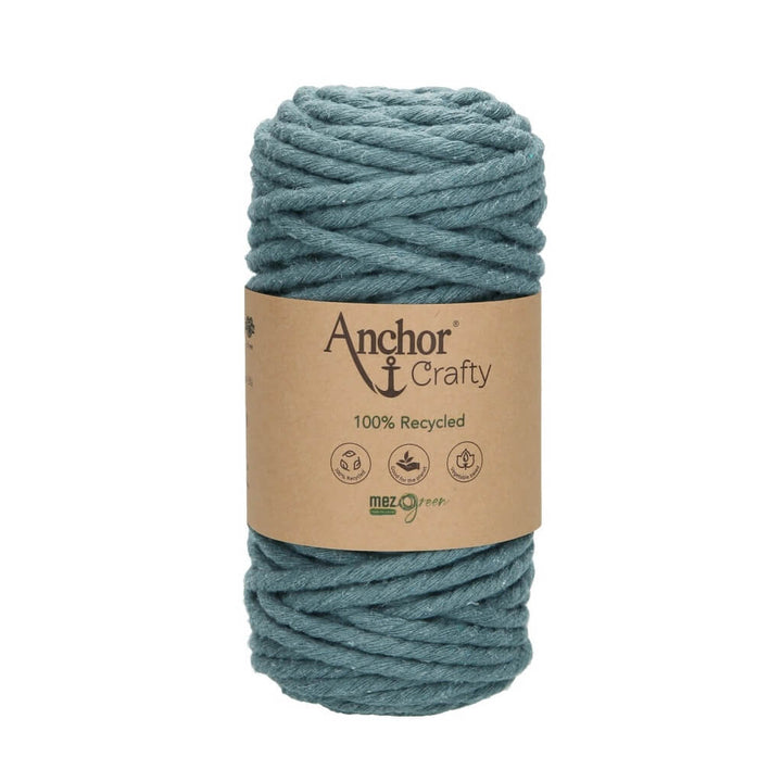Anchor Crafty Makramee Garn 5 mm, Farbe 113 Lagoon – Baumwolle und Polyester bei Lieblingsgarn