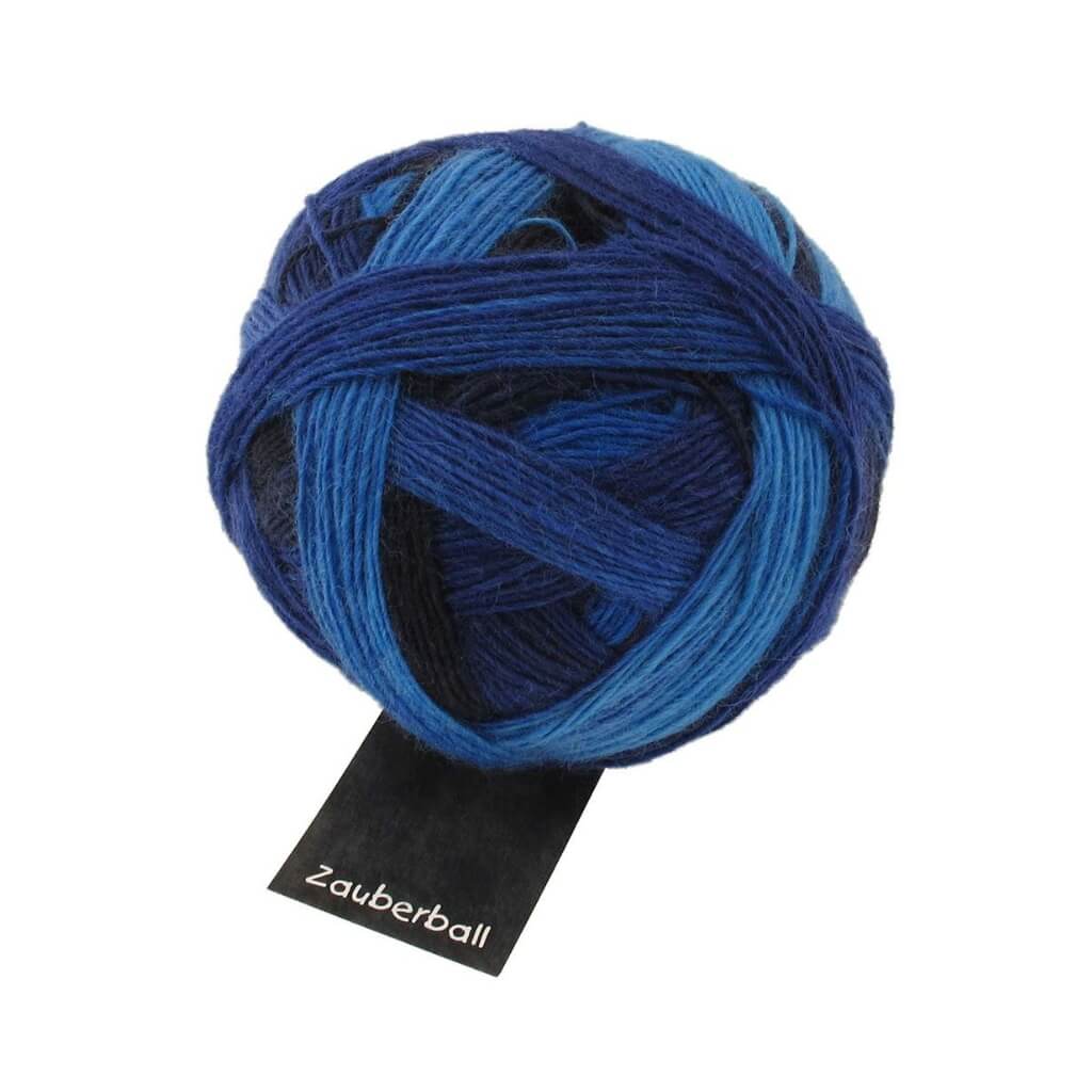 Lieblingsgarn 2134 - Deine blaue Augen! Schoppel Wolle Zauberball bei bei bei bei Lieblingsgarn