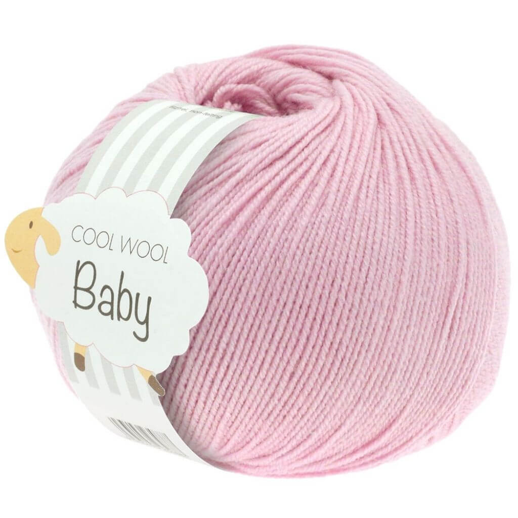 Lana Grossa 216 - Rosa Lana Grossa Cool Wool Baby 50 g Lieblingsgarn