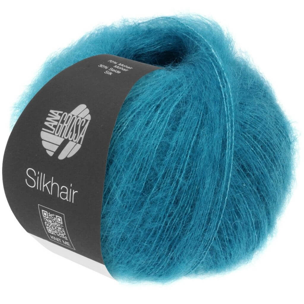 Lana Grossa 023 - Petrol Lana Grossa Silkhair Lieblingsgarn