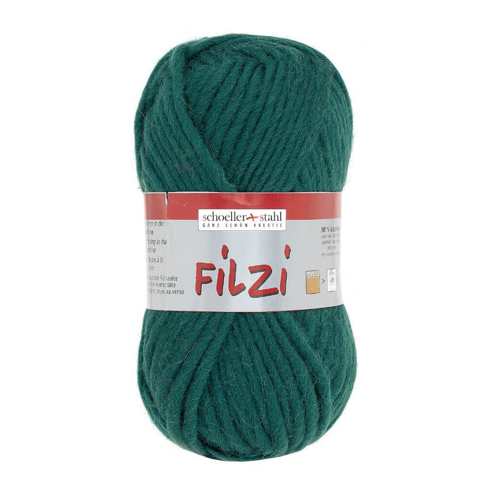 Schoeller + Stahl Schoeller+Stahl Filzi Uni 50g - Strickfilzwolle, Farbe 25 Tanne – Schurwolle bei Lieblingsgarn