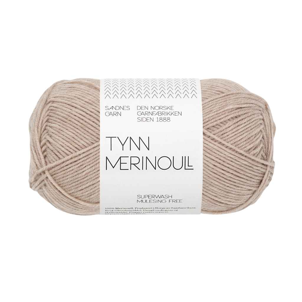 Sandnes Garn Sandnes Tynn Merinoull, Farbe 2650 beige melange – Merino bei Lieblingsgarn