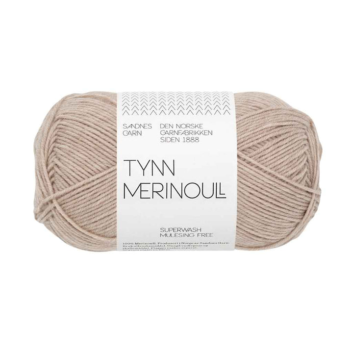 Sandnes Garn Sandnes Tynn Merinoull, Farbe 2650 beige melange – Merino bei Lieblingsgarn