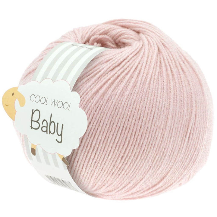 Lana Grossa 267 - Zartrosa Lana Grossa Cool Wool Baby 50 g Lieblingsgarn