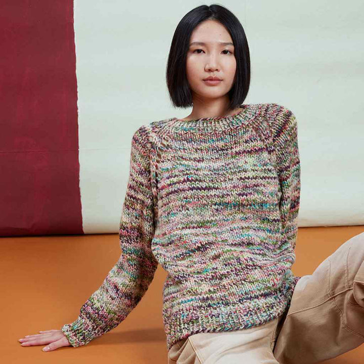 Pullover Tawnee Top Down Strickanleitung - Lang Yarns (Heft)