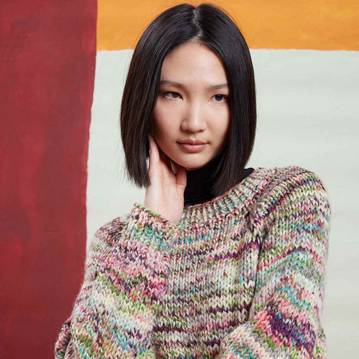 Pullover Tawnee Top Down Strickanleitung - Lang Yarns (Heft)