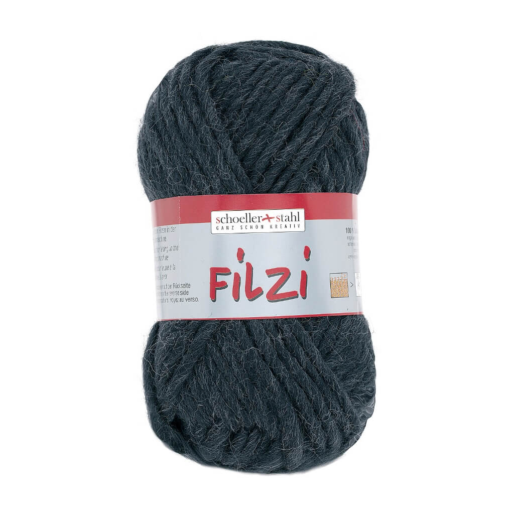 Schoeller + Stahl Schoeller+Stahl Filzi Uni 50g - Strickfilzwolle, Farbe 29 Anthr. Mel. – Schurwolle bei Lieblingsgarn