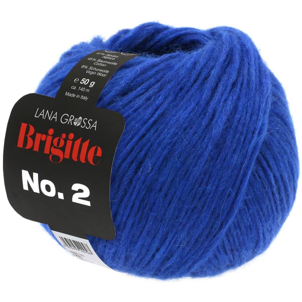 Lana Grossa 30 - Tintenblau Lana Grossa Brigitte No. 2 50 g Lieblingsgarn
