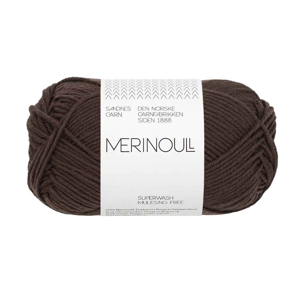 Sandnes Garn Merinoull - 50g, Farbe 3081 dark brown – Merino bei Lieblingsgarn