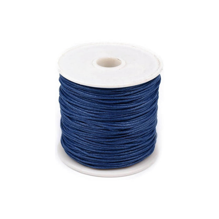 Stoklasa Makramee Band - gewachst, Ø | 1mm Makramee Schmuck Garn, Farbe Delta – Baumwolle bei Lieblingsgarn
