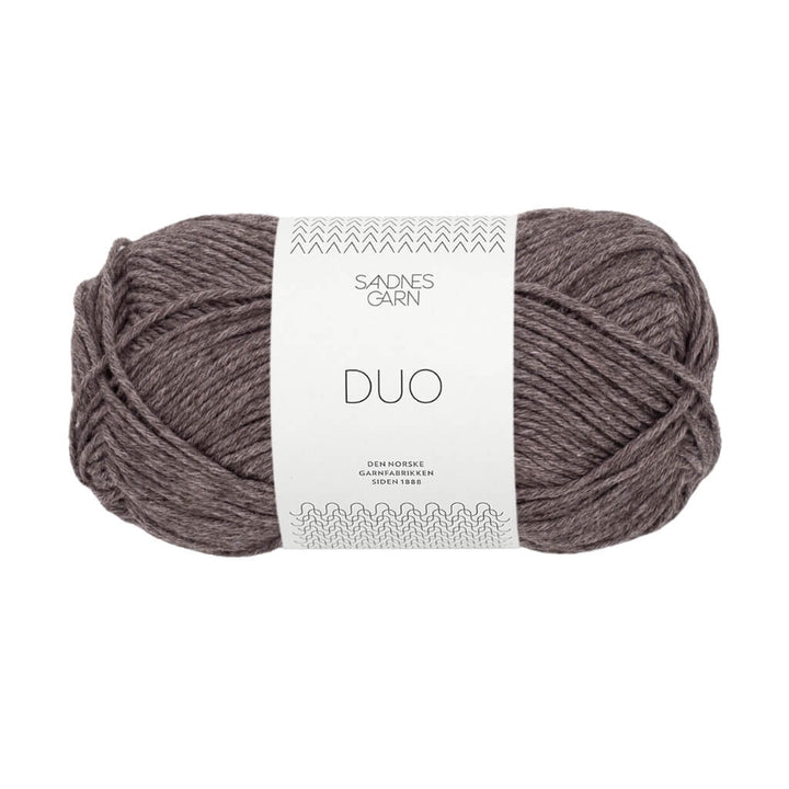 Sandnes Garn Duo, Farbe 3871 espresso – Baumwolle und Merino bei Lieblingsgarn