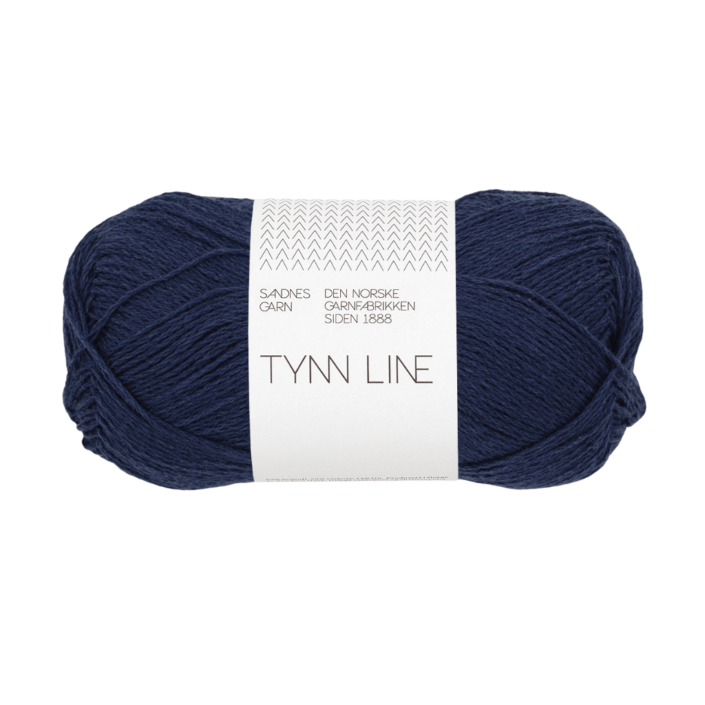 Sandnes Garn Tynn Line, Farbe 6073 seaside navy – Baumwolle, Leinen und Viskose bei Lieblingsgarn