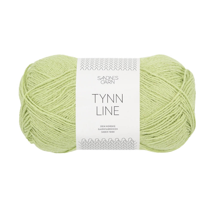 Sandnes Garn Tynn Line, Farbe 9523 lime punch – Baumwolle, Leinen und Viskose bei Lieblingsgarn