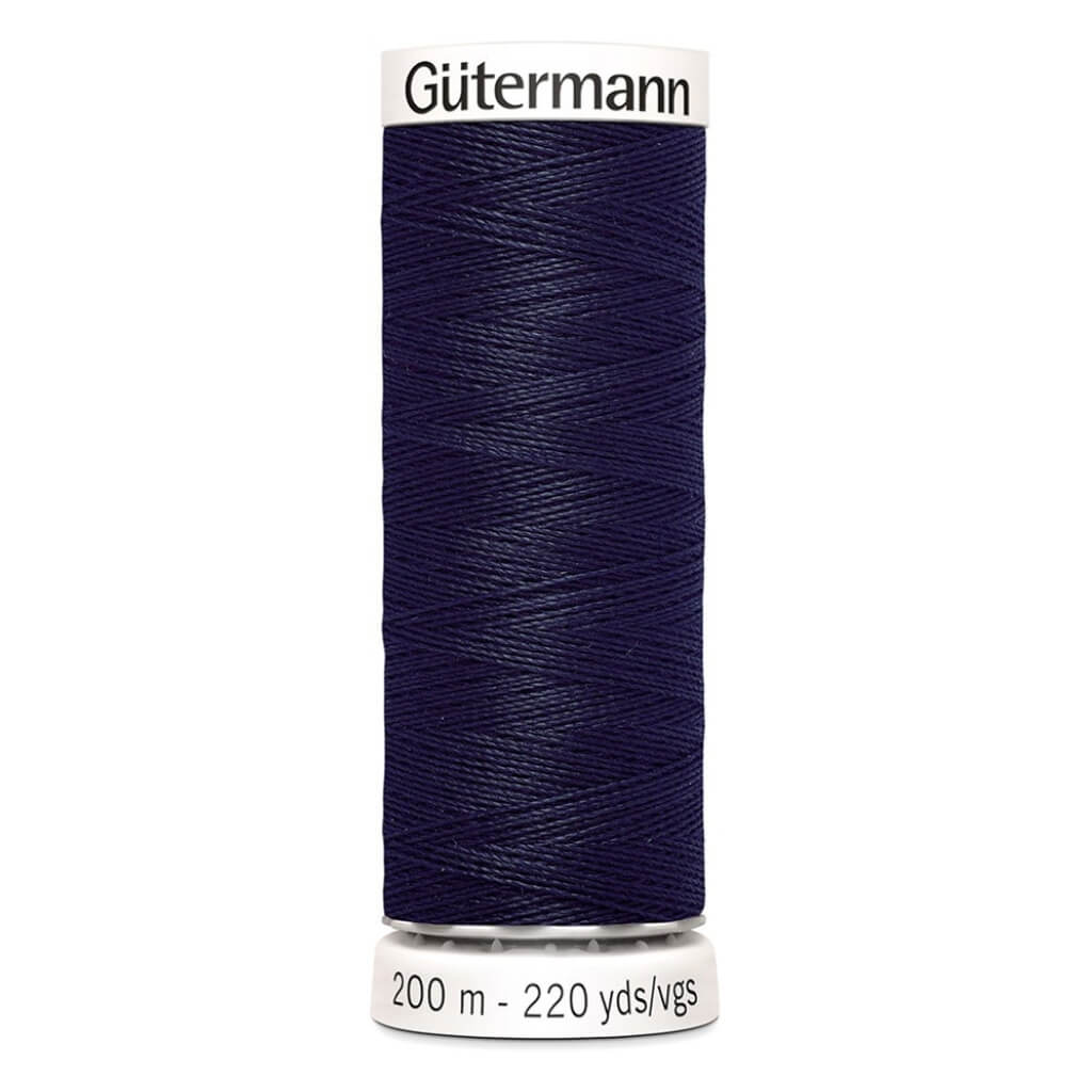 Gütermann Nähfaden Mara Allesnäher 200 m, Farbe 339 marine – Synthetik bei Lieblingsgarn